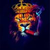 The Smoking Lion Diamond Painting