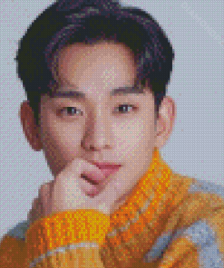 The South Korean Actor Kim Soo Hyun Diamond Painting