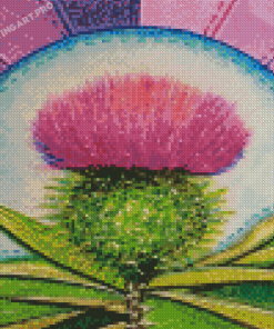 Thistle Diamond Painting