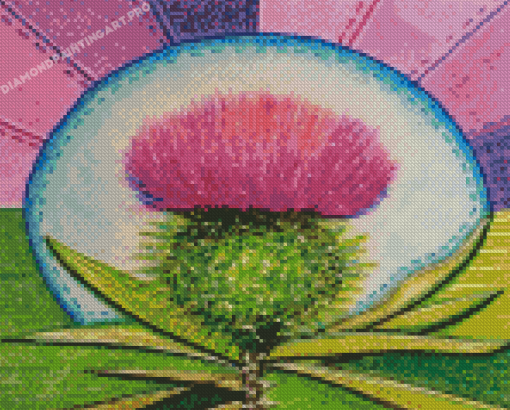 Thistle Diamond Painting