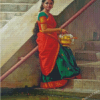 Traditional Girl Diamond Painting