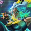 Valorant Neon Game Character Diamond Painting