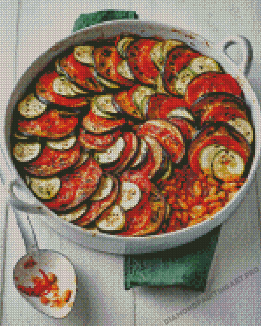 Vegetable Ratatouille Diamond Painting