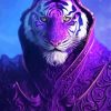 Warrior Tiger Diamond Painting