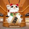 Waving Cat Statue Diamond Painting