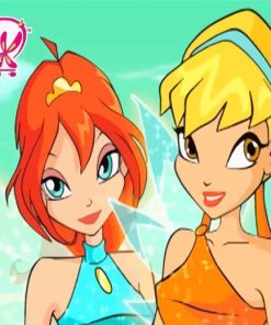 Winx Club Characters Poster Diamond Painting