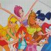 Winx Club Girls Diamond Painting