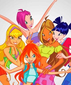 Winx Club Girls Diamond Painting