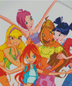 Winx Club Girls Diamond Painting