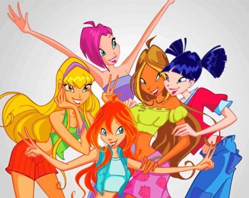 Winx Club Girls Diamond Painting