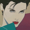 Woman Face Patrick Nagel Diamond Painting