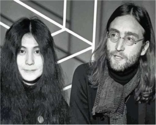 Yoko Ono John Lennon Diamond Painting