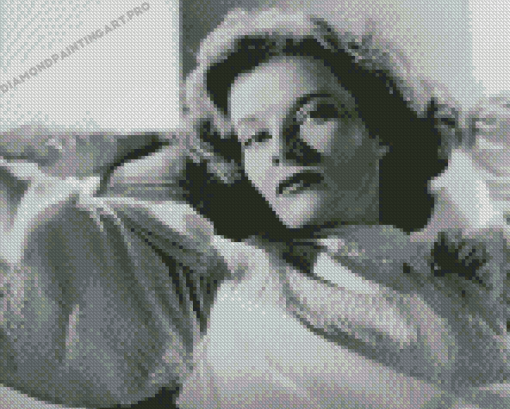 Young Katharine Hepburn Diamond Painting