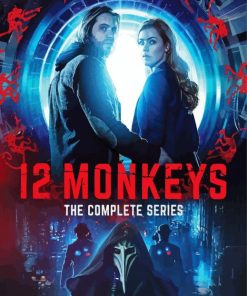 12 Monkeys Movie Diamond Painting