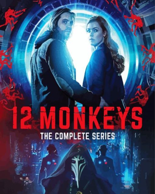 12 Monkeys Movie Diamond Painting