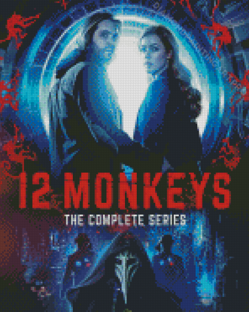 12 Monkeys Movie Diamond Painting