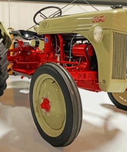 1950 Ford 8N Tractor Engine Diamond Painting