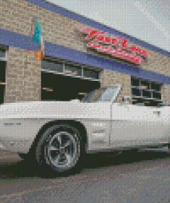 1969 Pontiac Firebird Classic Car Diamond Painting