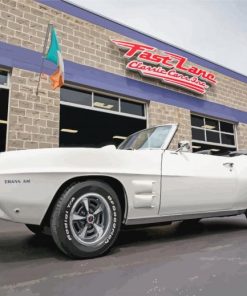 1969 Pontiac Firebird Classic Car Diamond Painting