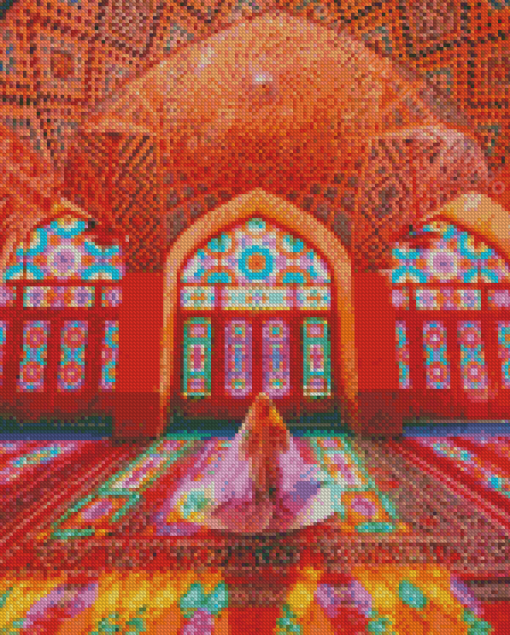 Nasir Al Mulk Mosque Diamond Painting