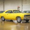 1970 Yellow Plymouth Roadrunner Diamond Painting