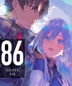 86 Eighty Six Anime Poster Diamond Painting