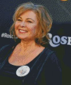 Actress And Comedian Roseanne Barr Diamond Painting