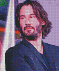 Aesthetic Keanu Reeves Diamond Painting