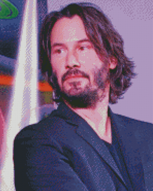 Aesthetic Keanu Reeves Diamond Painting