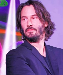 Aesthetic Keanu Reeves Diamond Painting