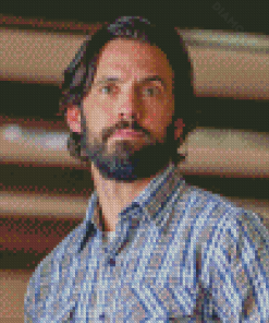 Aesthetic Milo Ventimiglia Diamond Painting