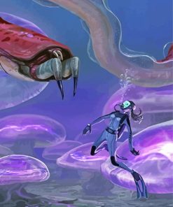 Aesthetic Subnautica Diamond Painting