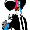 Afro Toucan Sam With Gun Diamond Painting