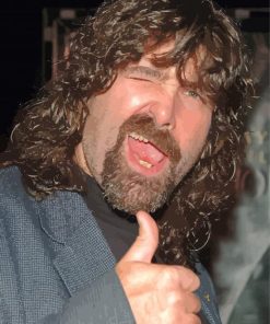 American Actor Mick Foley Diamond Painting