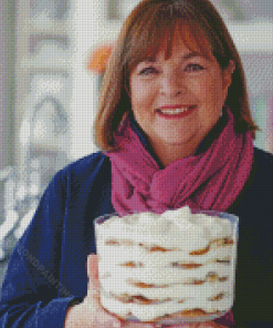 American Author Ina Garten Diamond Painting