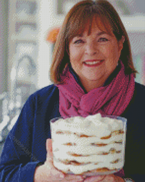 American Author Ina Garten Diamond Painting