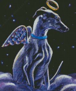 Angel Dog Art Diamond Painting