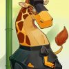 Anime One Piece Kaku Giraffe Diamond Painting