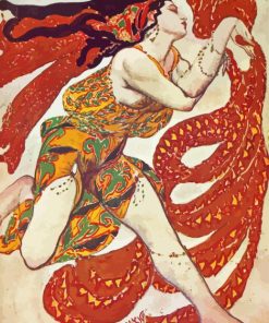 Bacchante By Leon Bakst Diamond Painting