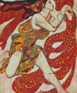 Bacchante By Leon Bakst Diamond Painting