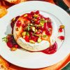 Baked Brie With Pomegranate And Pistachios Diamond Painting