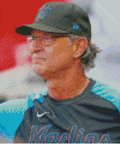 Baseball Coach Don Mattingly Diamond Painting