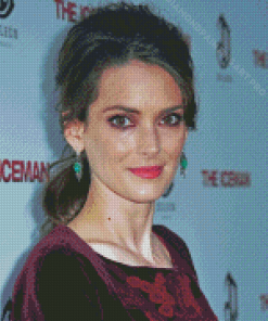 Beautiful Actress Winona Ryder Diamond Painting