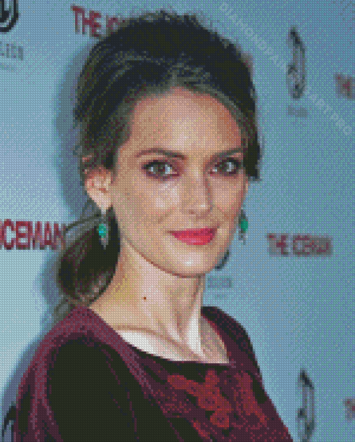 Beautiful Actress Winona Ryder Diamond Painting