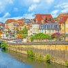 Bergerac Town Diamond Painting