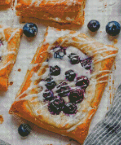 Blueberry Danish Diamond Painting