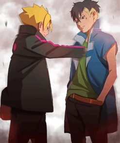 Boruto And Kawaki Characters Diamond Painting