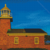 Brick Lighthouse Point Diamond Painting