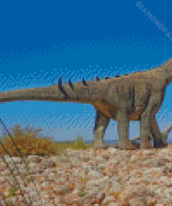 Brontosaurus Diamond Painting