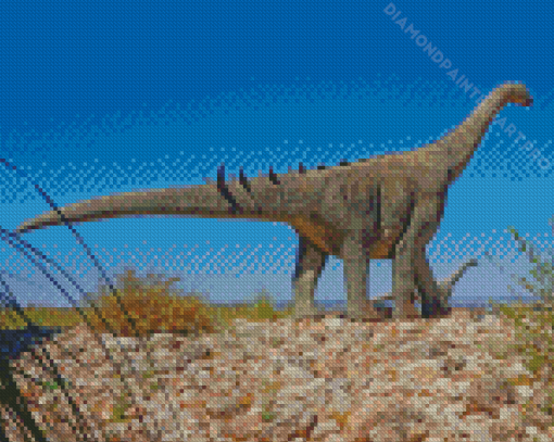 Brontosaurus Diamond Painting